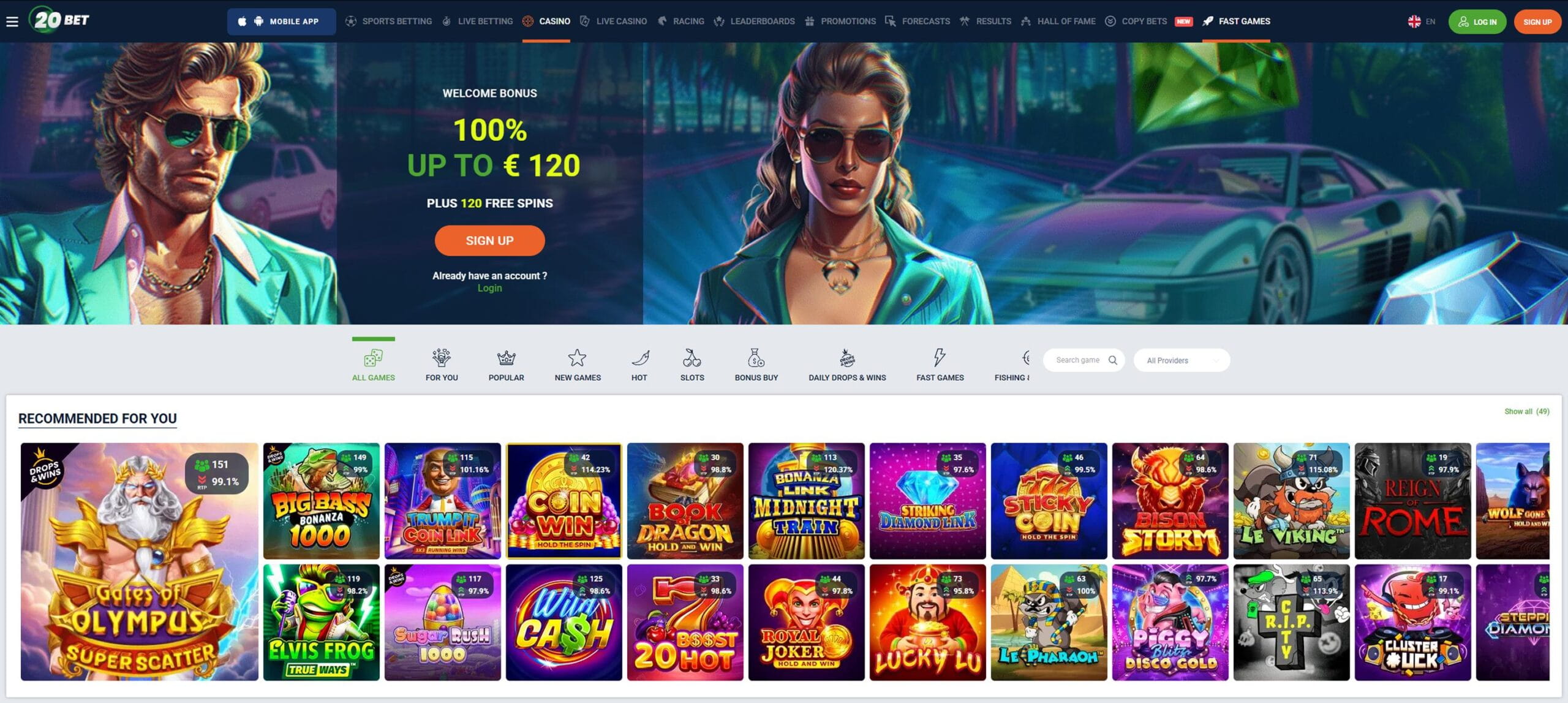 Casino 20bet – Support multilingue 24/7 et 5 000 jeux